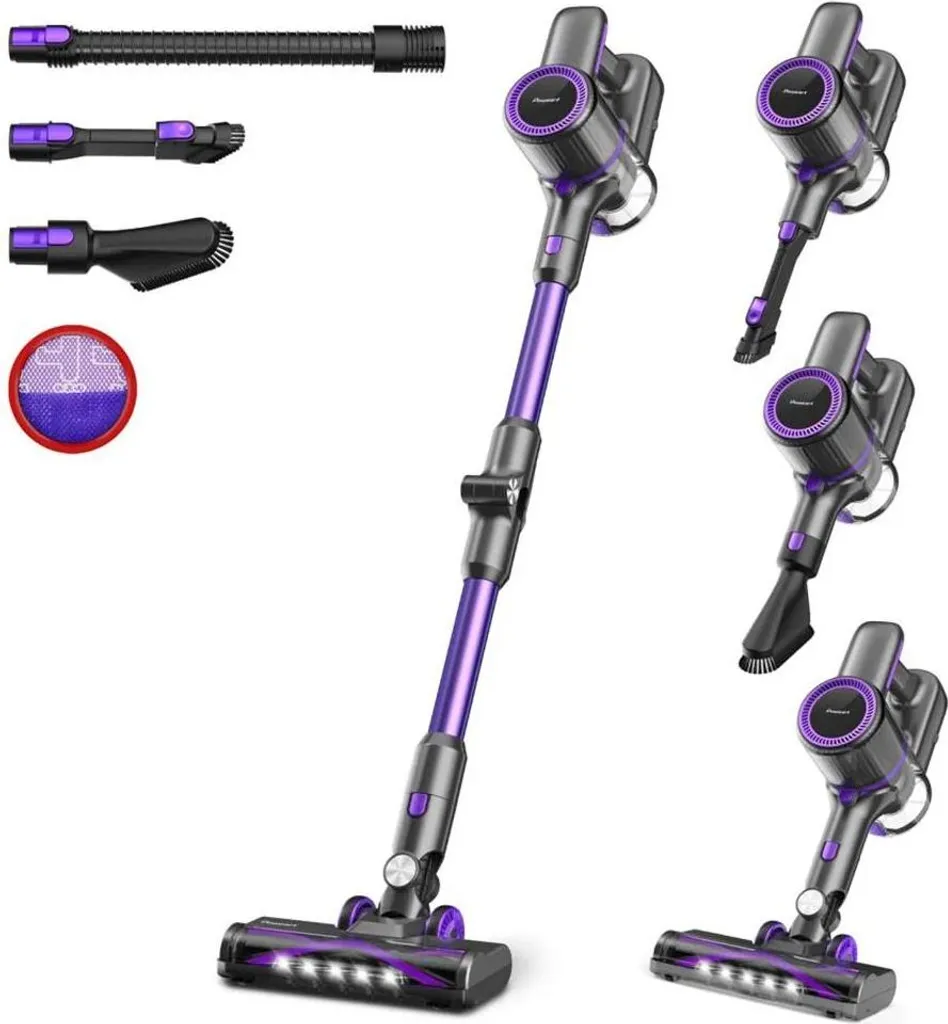 Aspirateur balai multifonction N700 - 45 min d'autonomie et LED