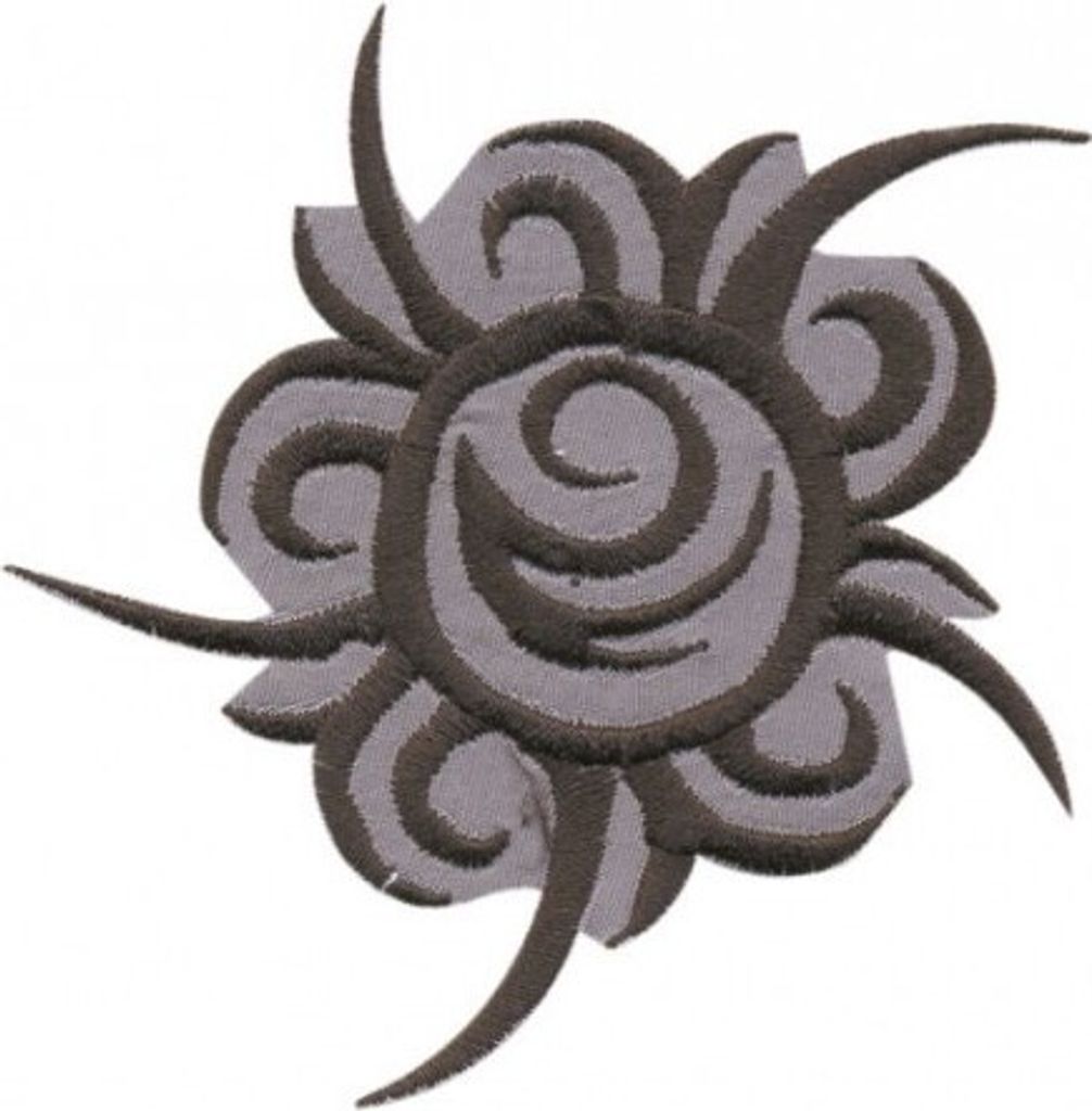 Aufnäher - Wikinger Symbol - 03183 - Gr. ca. 6 x 6 cm