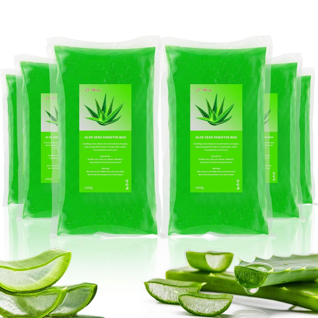 6-balenie parafínového vosku, 2700 g, náplň s aloe vera, Obrázok produktu 