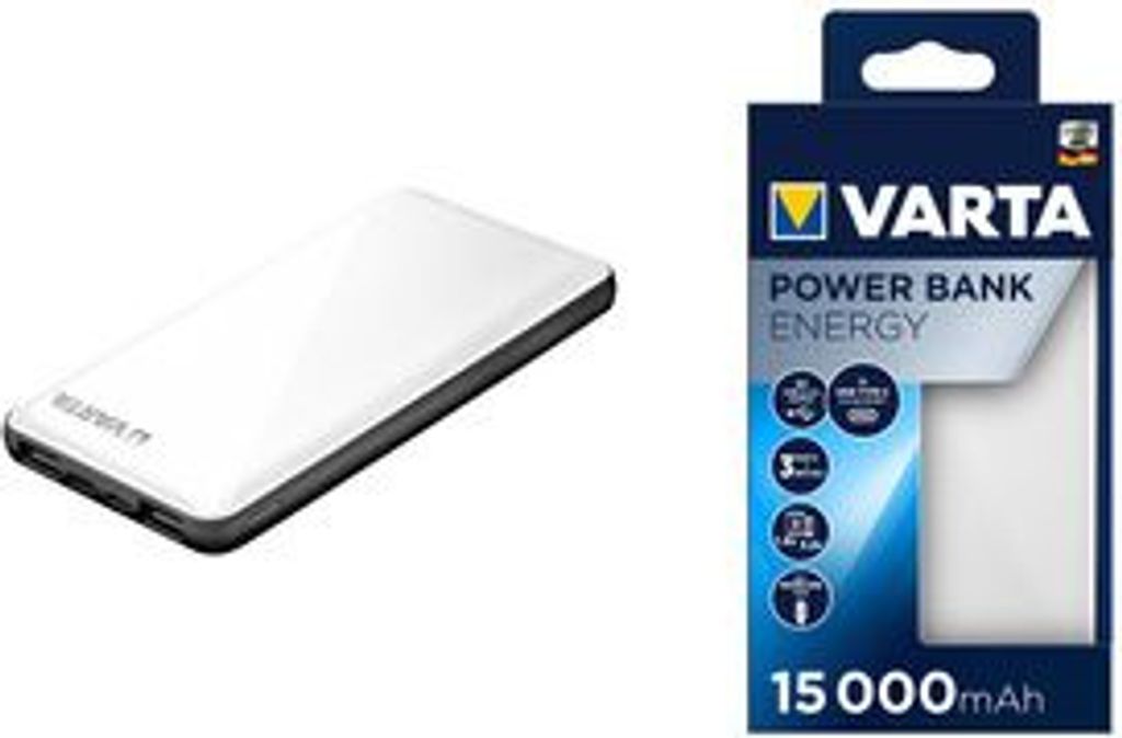 Varta Power Bank Energy 15000 15.000mAh, 2xUSB A, 1xUSB C Produktbild 28