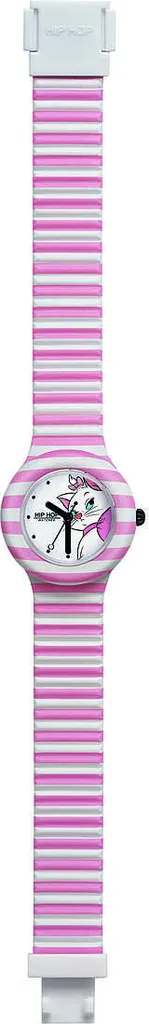 Montre en silicone Hip Hop HWU0997 - Horloge Analogique Sport Chic