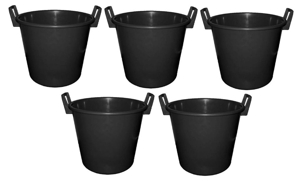 5 Stück 35 L Kübel Baueimer Eimer Putzeimer Wassereimer Produktbild 