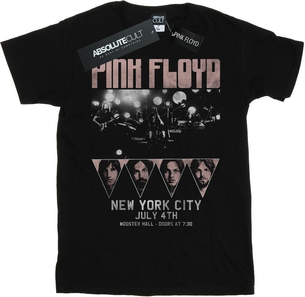 Pink Floyd - "New York City Wooster Hall" T-Shirt für Herren BI44092 (S) (Schwarz)