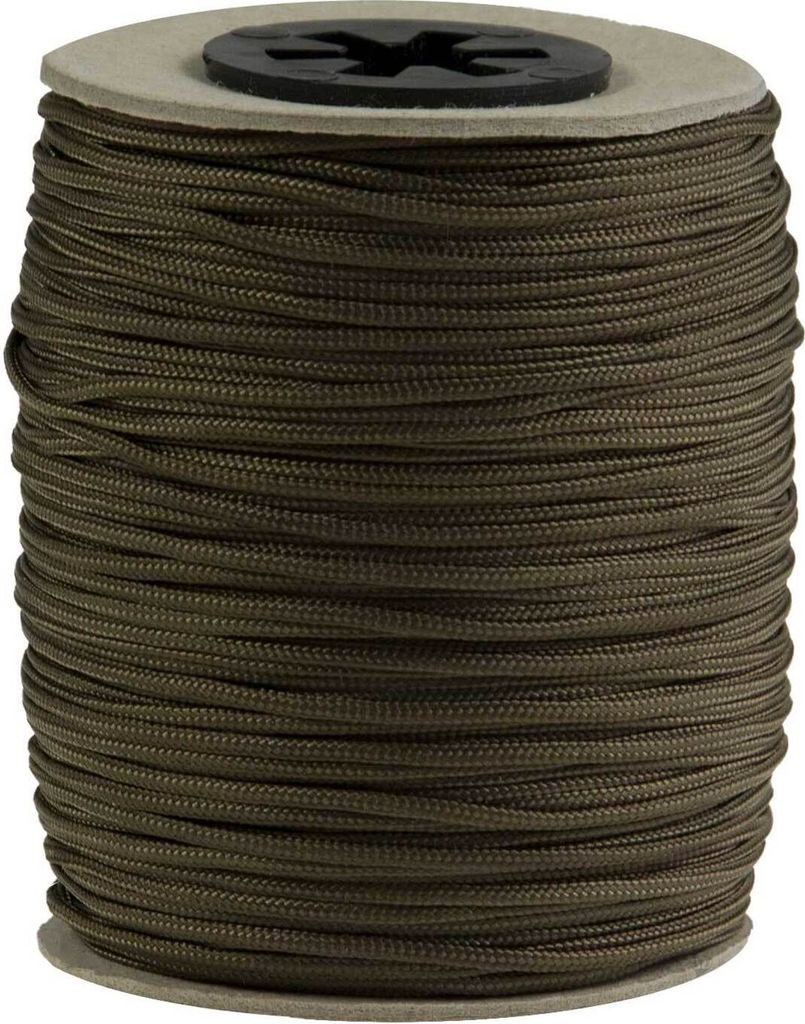 10m Jalousieschnur 1,4x1mm Plissee Rollo Zugschnur Schmuckkordel Farbwahl, Farbe:khaki