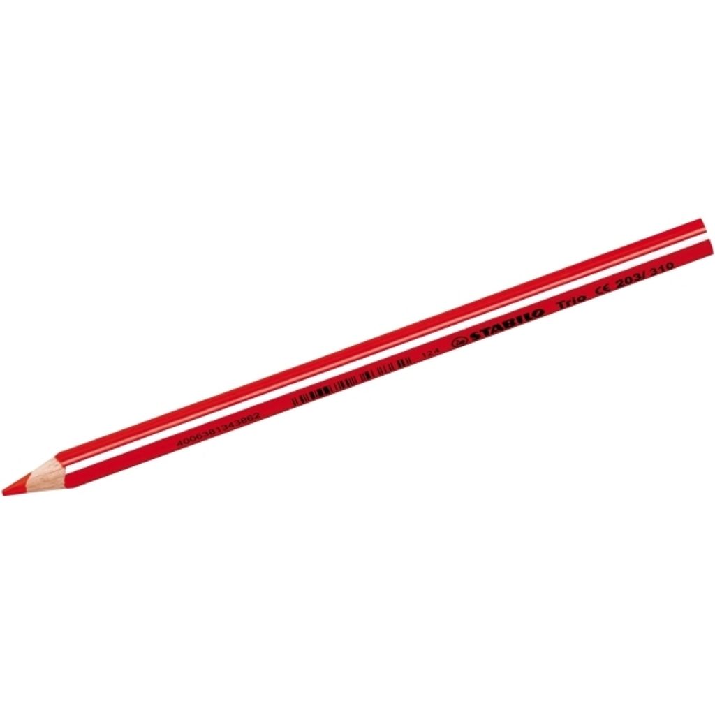 STABILO Trio Thick, Czerwony, 1 szt. Zdjęcie produktu 