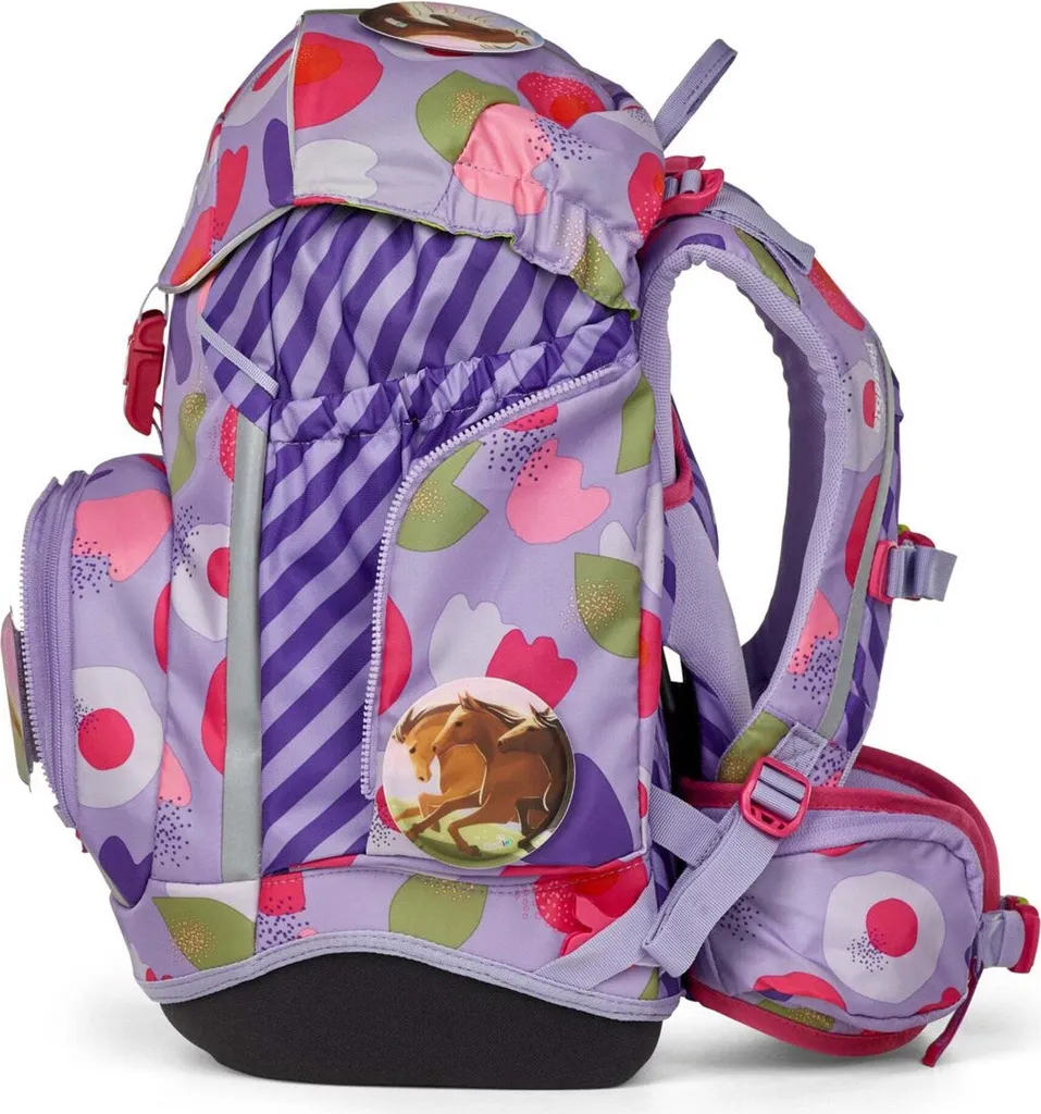Ergobag Pack BlütenzauBär : Set Sac à Dos Scolaire Ergonomique Complet