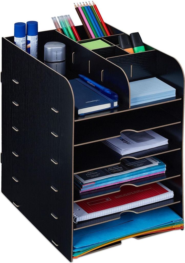 Schreibtisch-Organizer mit Ablagefach Produktbild 