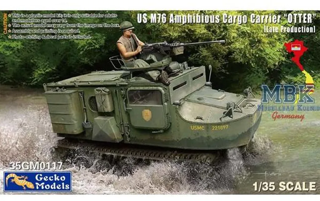 Réplique Fidèle M76 Otter : Fin de Série Gecko Models 35GM0117