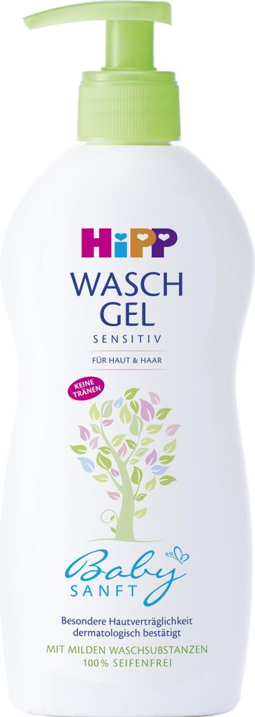 Hipp, Sensitive, Gel mit Pumpe, 400ml Produktbild 