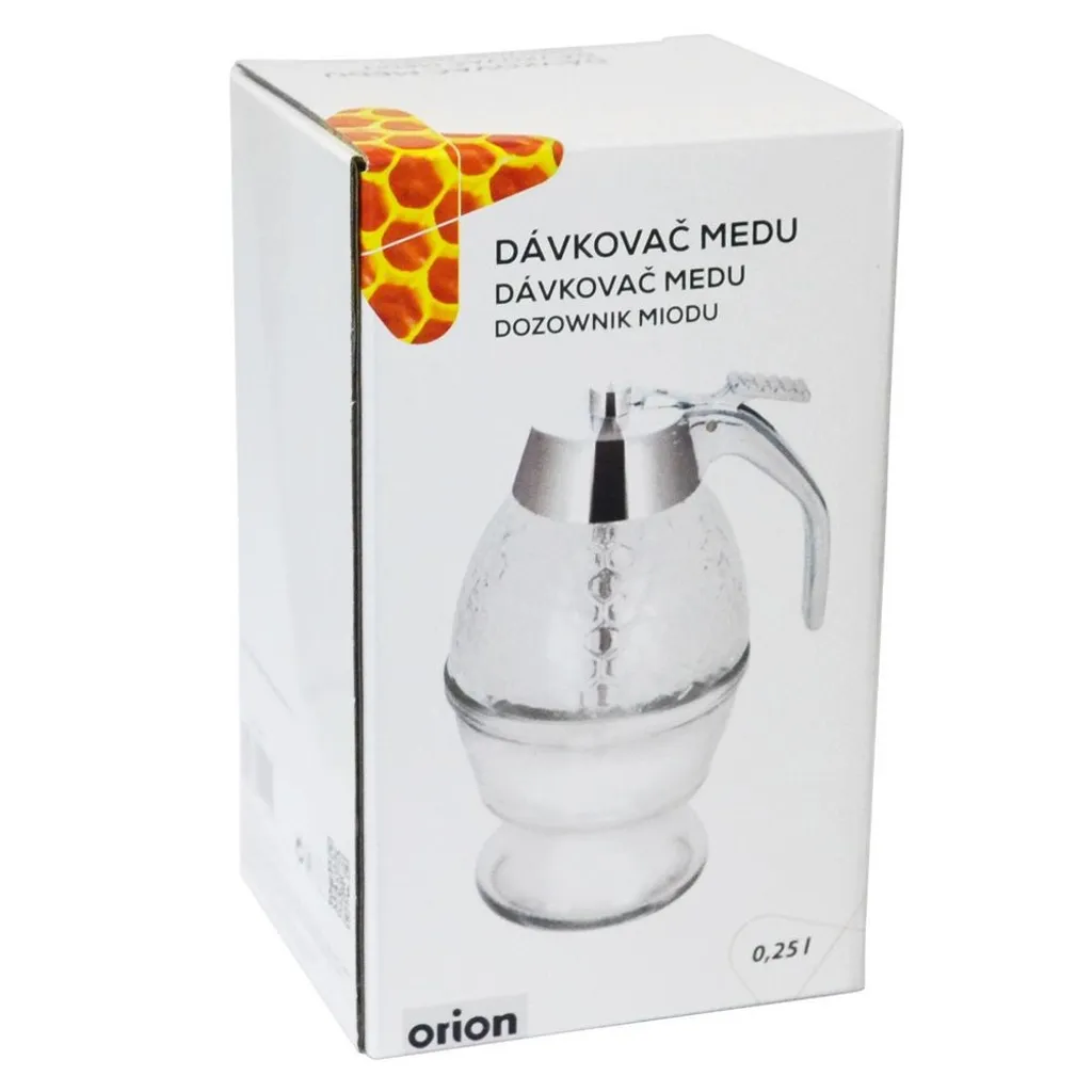 Dispenser per Sciroppo e Miele Orion | Base Inclusa | Vetro 250ml - 4
