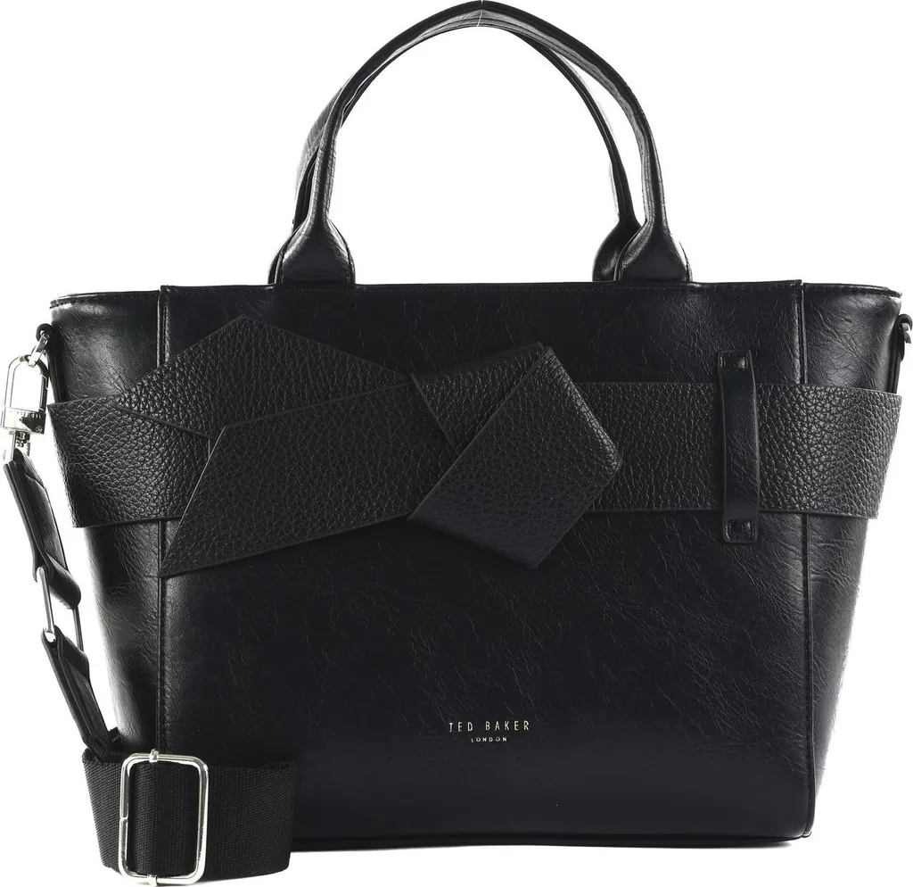 Sac Noir Jimsa Ted Baker avec Nœud Décoratif Knot Bow et Grand Format