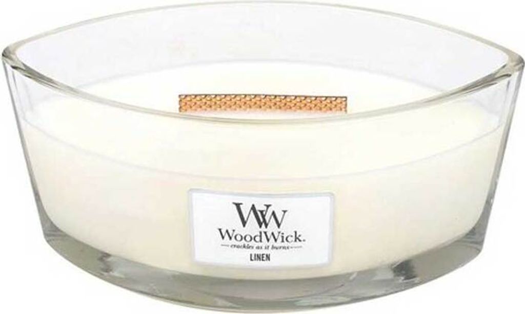 Woodwick Linen Duftkerze 453,6 g