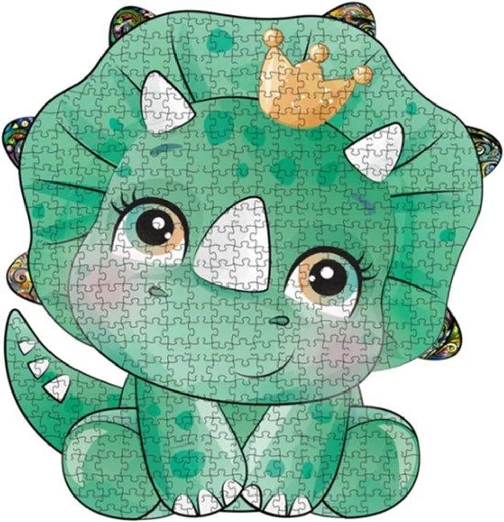 Puzzle forme originale 500 pièces aux couleurs vives pour loisir