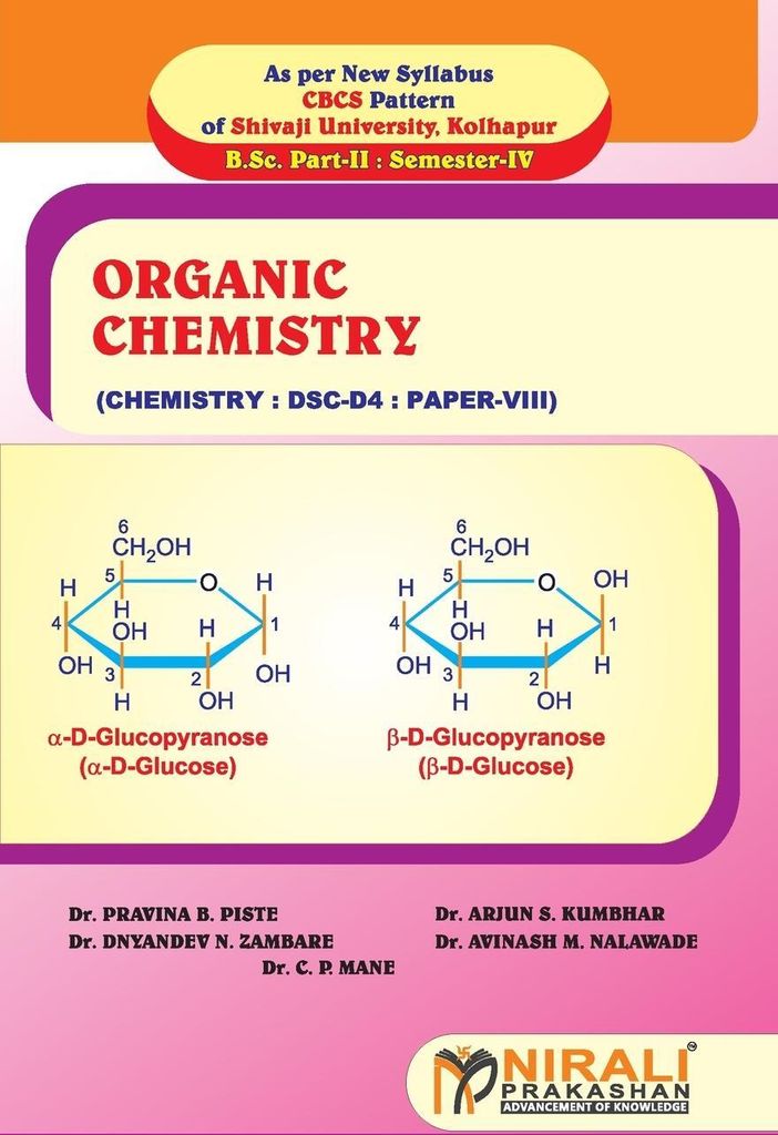 ORGANIC CHEMISTRY (Paper VIII