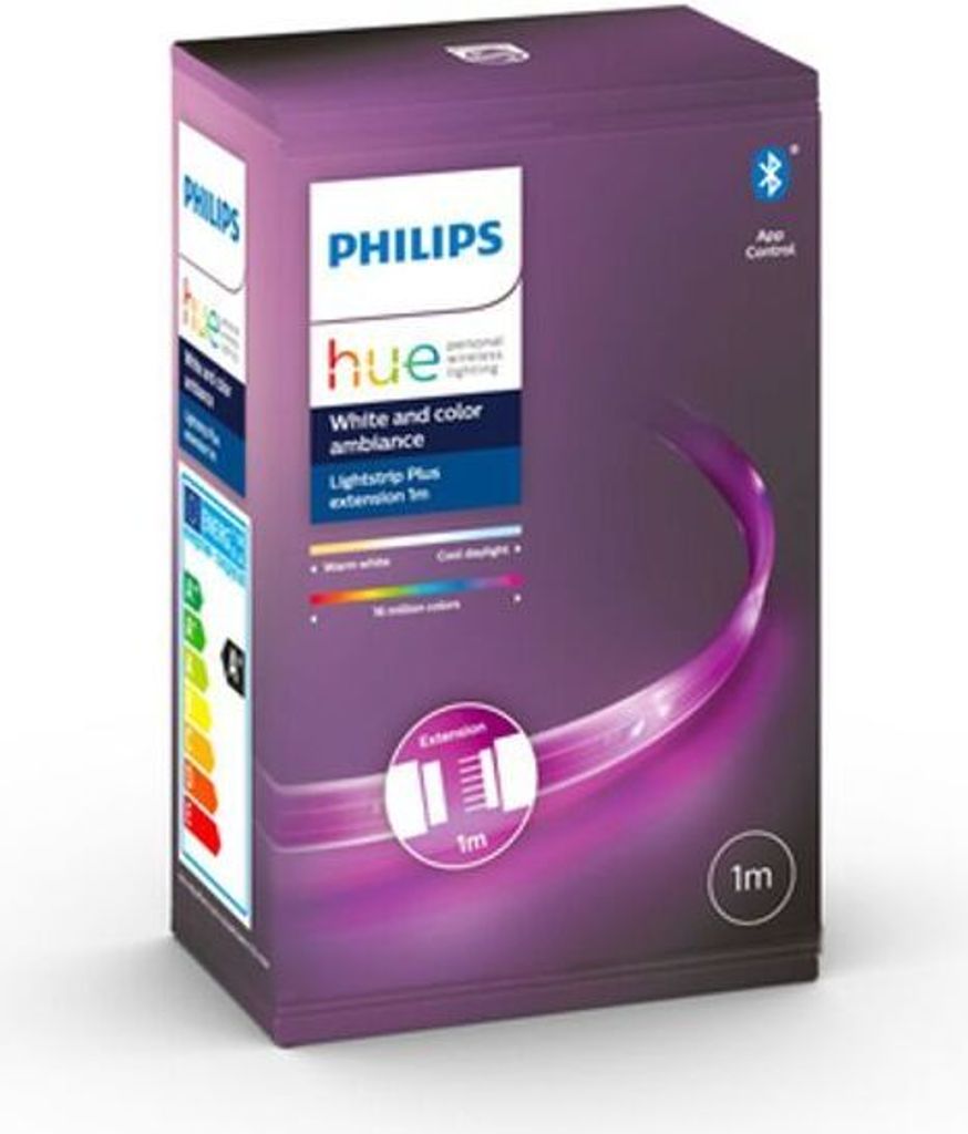 Philips Hue LightStrip Plus 1 m predĺženie BT Obrázok produktu 4