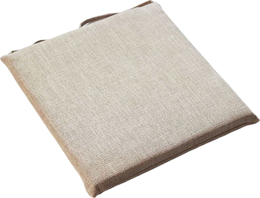 Stuhlkissen langlebige schützende Polyester Schlafzimmer Wohnzimmer Bodenkissen Kissen Pad Home Dekoration für Klassenzimmer-Beige