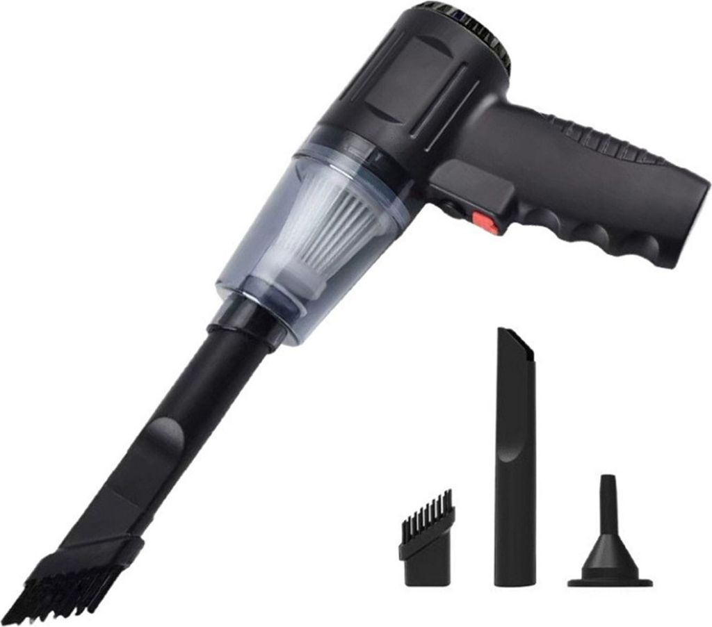 Kabelloser Staubsauger mit 120-W-Hochleistungsmotor, 6000 Pa starker Saugkraft, geräuscharm, 2-in-1-Handstaubsauger/Gebläse