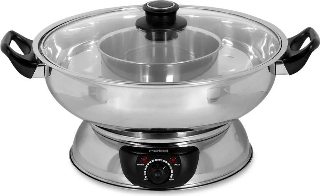 Appareil Fondue Chinoise Rotel 1812CH Idéal pour Repas Conviviaux à Six