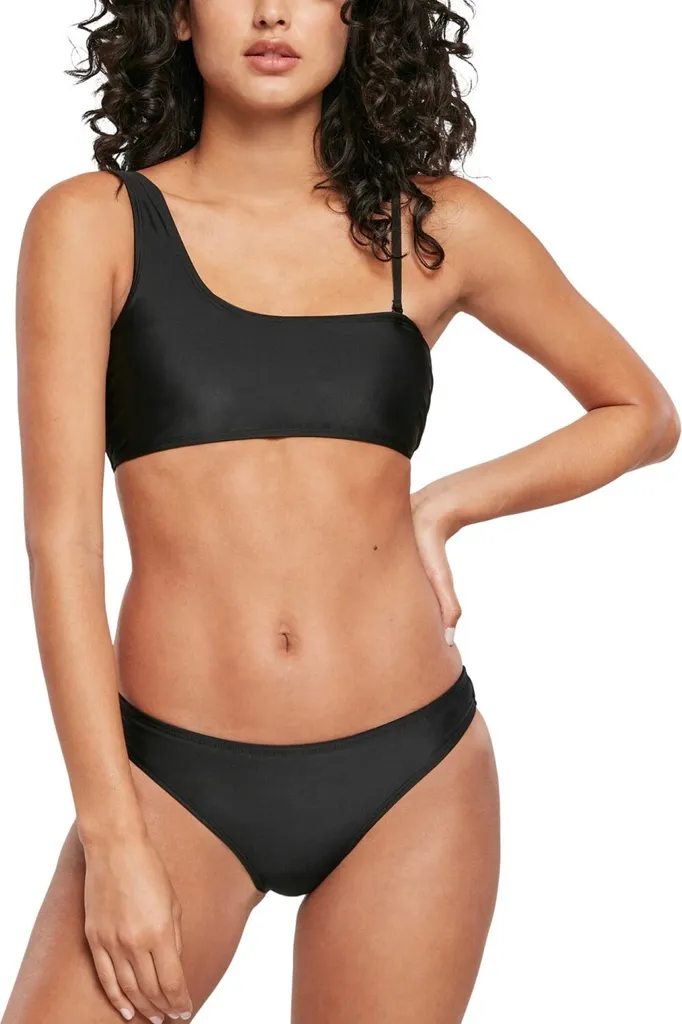 Débardeur Femme Asymétrique en Tissu Recyclé Style Bikini Urbain