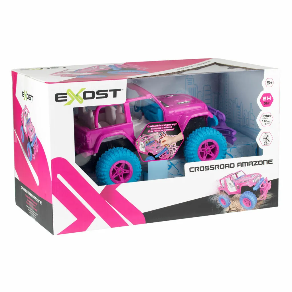 Voiture Télécommandée Exost Amazone TE 20262 par Dumel Carrefour