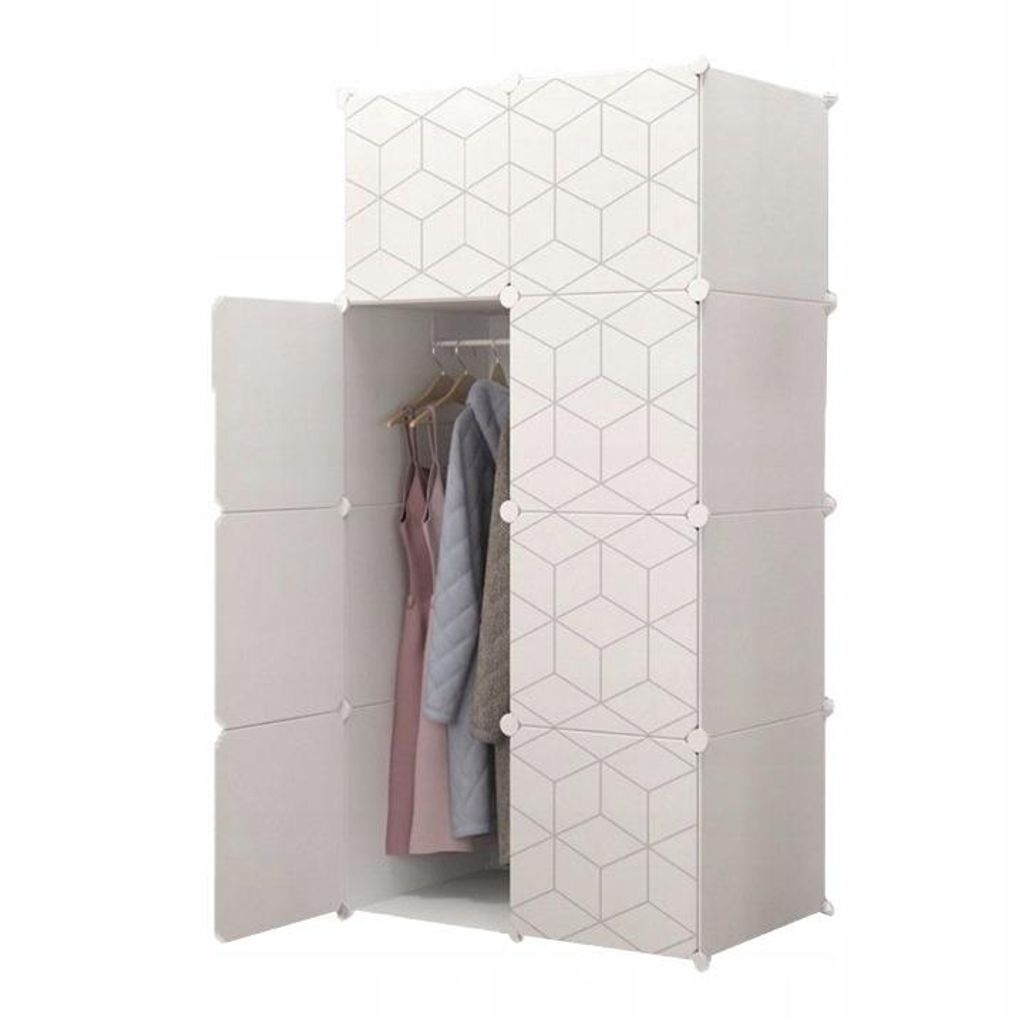 Szafa modułowa ubraniowa geometric garderoba organizer Zdjęcie produktu 