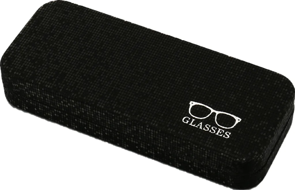 Custodia Occhiali INF Metallo Nero Opaco | Accessorio Urban Indistruttibile