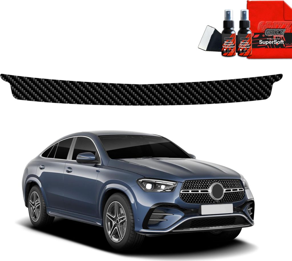 Kohlenstoff Schutzfolie Grizz Protector für Ladekante - Mercedes GLE 450d (2023-2025)