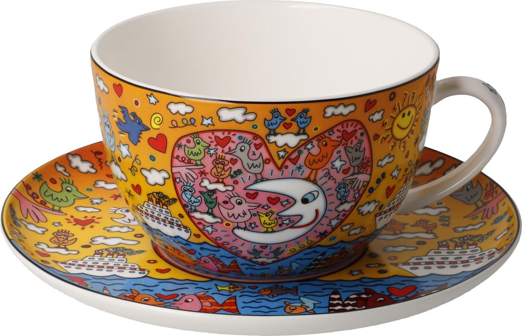Goebel James Rizzi šálek na mléčný kávu „The Romance of the Obrázek produktu 