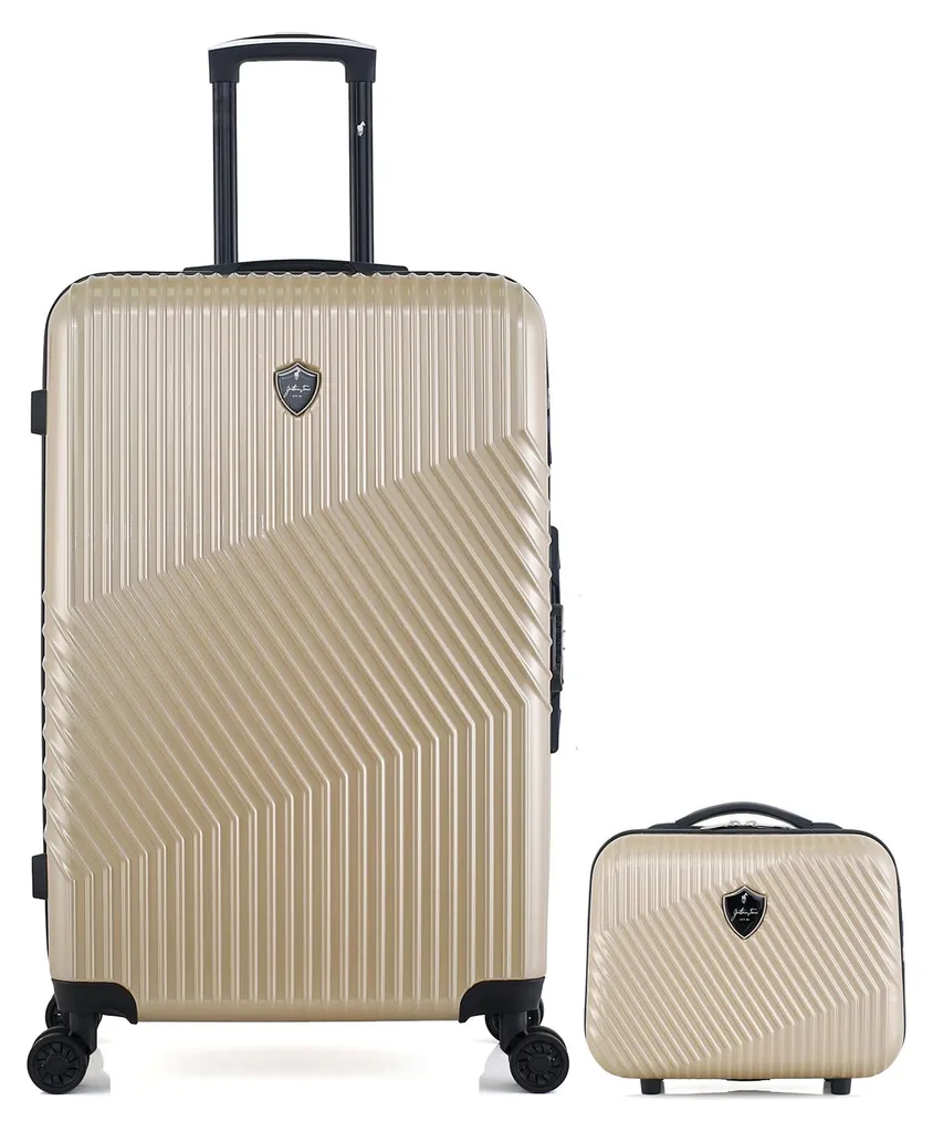 Valise grand format PETER avec Vanity : la solution gain de place et rangement