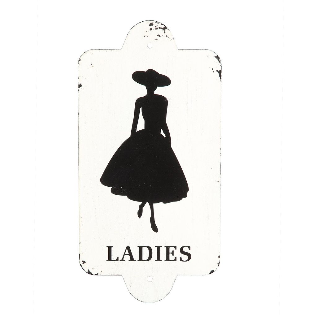 Metallbild - Ladies 28x14cm | von KTW (95344)