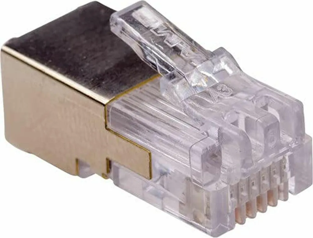 Connecteur RJ-12 Axis pour câbles réseau contacts dorés pack de 10