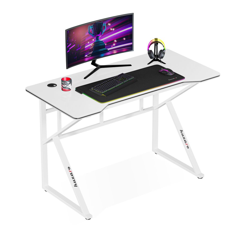 Schreibtisch Huzaro HZ-Hero 1.6 Weiß Weiß Produktbild 