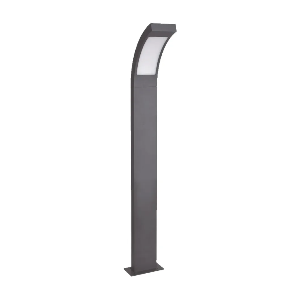 Luminaire extérieur IP54 MANHATAN 6W LED 600mm gris foncé haute résistance