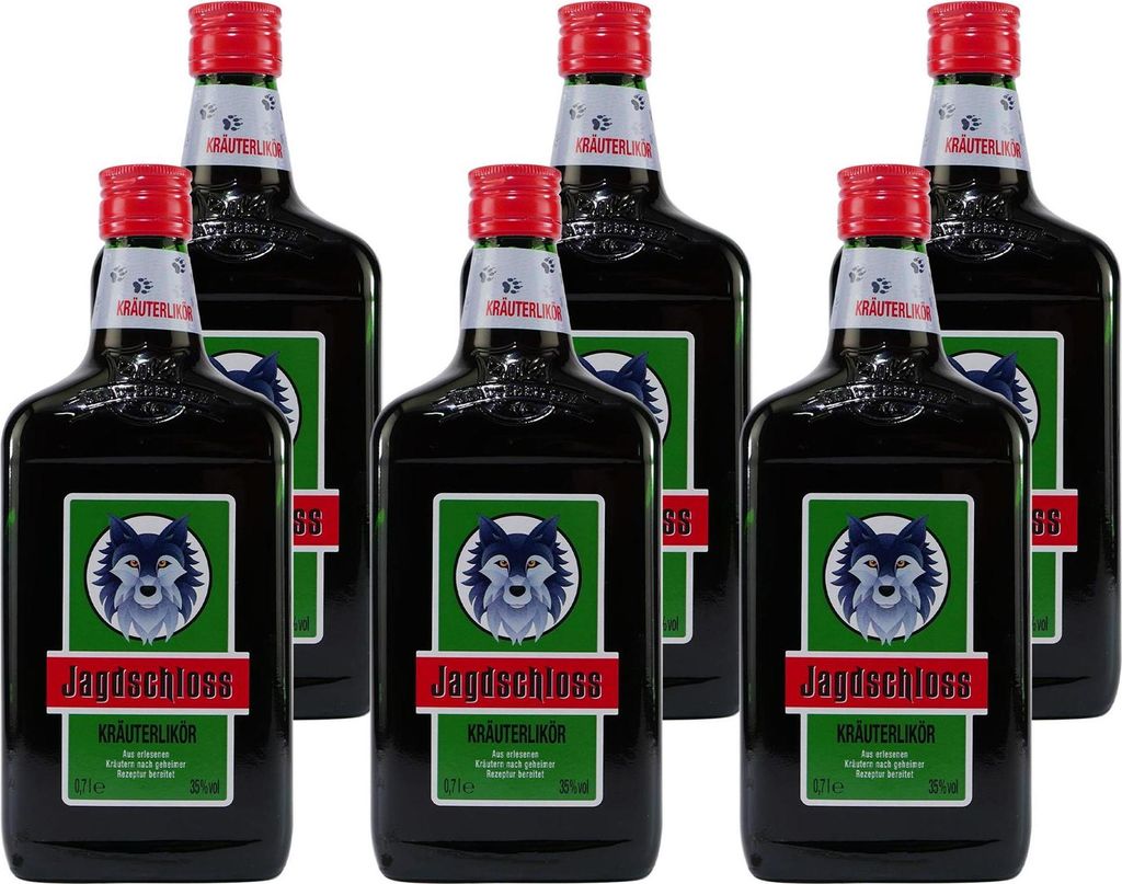 Jagdschloss Kräuterlikör (6 x 0,7L)