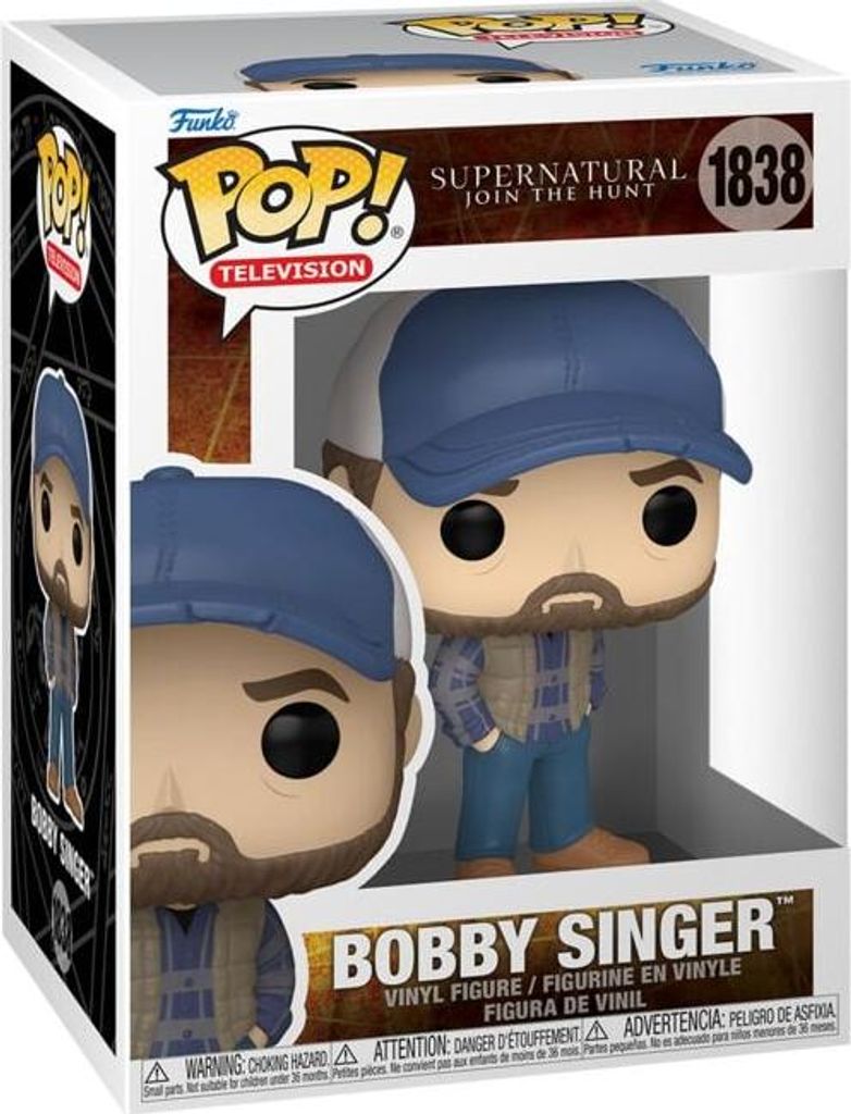 Funko Funko Pop! Bobby Singer Vinyl Figur 1838 Standard Standard