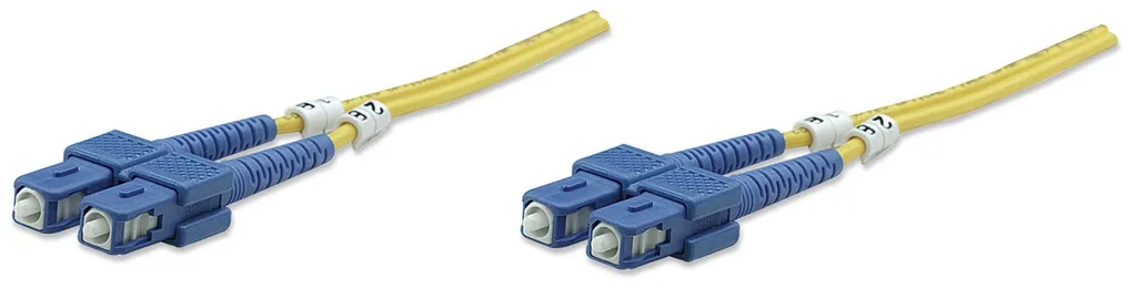 Intellinet 470605 Cavo Fibra Ottica SC-SC OS2 1m - Garanzia a Vita