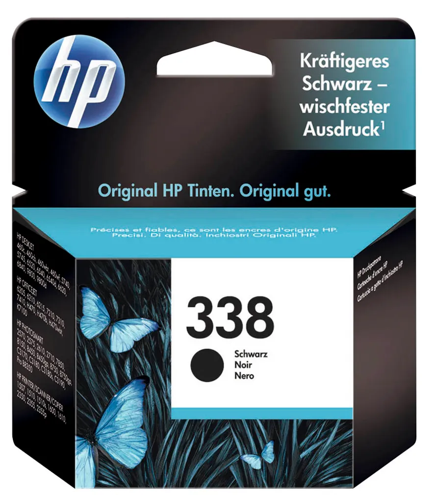 Encre noire alternative pour HP 338 C8765EE pack de remplacement