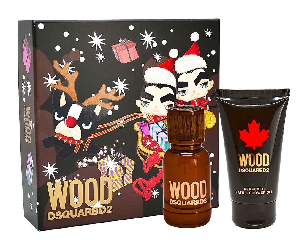 Dsquared Wood Pour Homme Edt 30Ml + Sg 50Ml