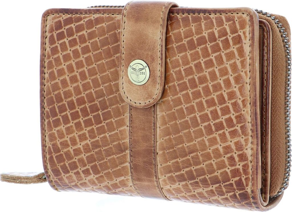 CHIEMSEE Geldbörse Antwerp Wallet Cognac braun