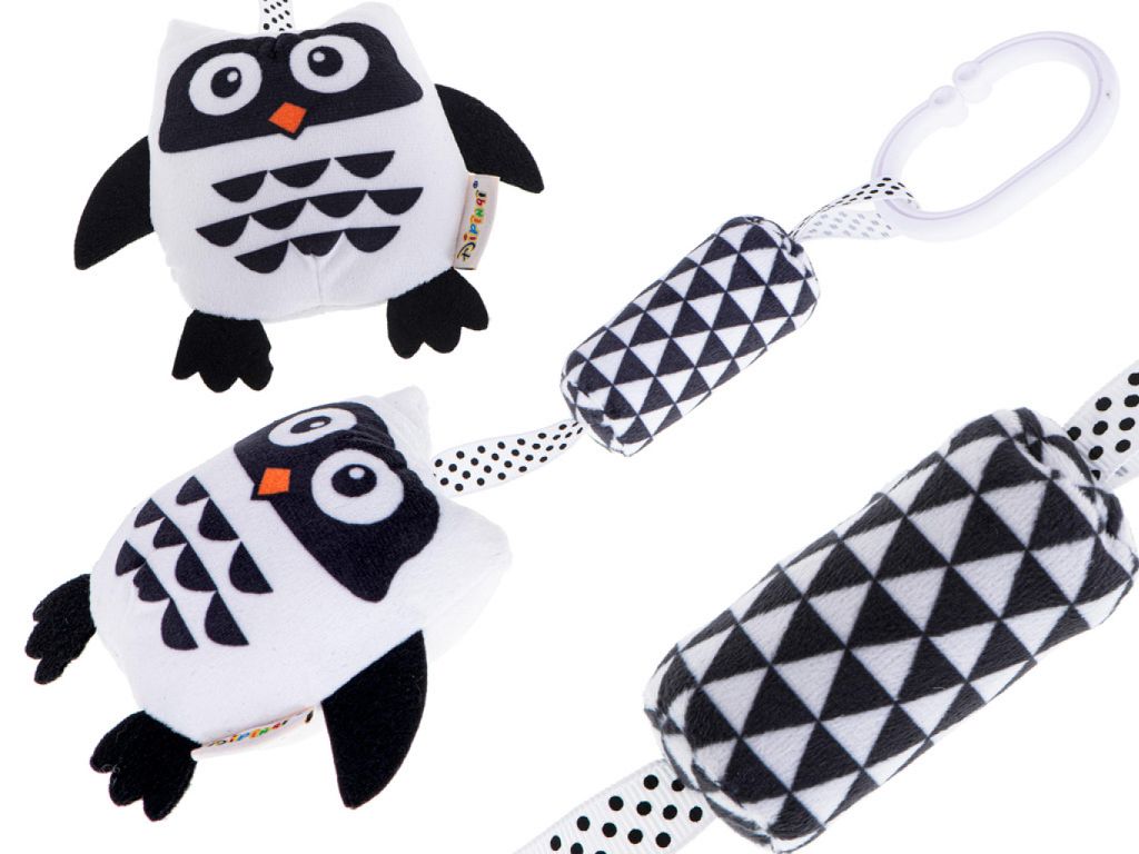 Aga Senzorický chrasticí přívěšek - Sova Obrázek produktu 