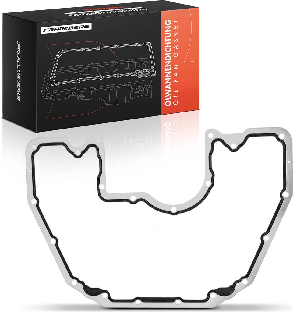 Frankberg 1x Ölwannendichtung für BMW 5er E60 6er E63 E64 7er Alpina B5 B6 Morgan Rolls-Royce