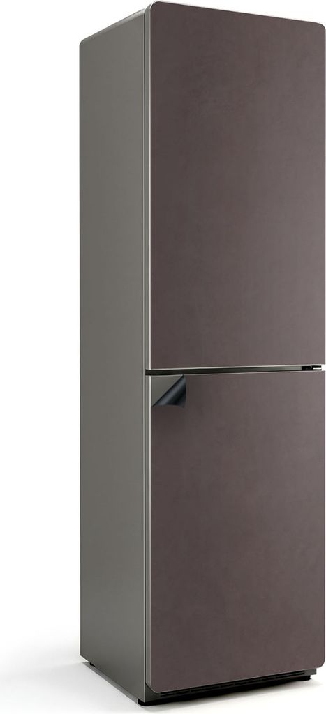 Farbe Braun – Magnetische Kühlschrank Abdeckung – Dekorfolie magnetisch Küche – Kühlschrank Magnet Deko – selbstklebende Magnettafel –...
