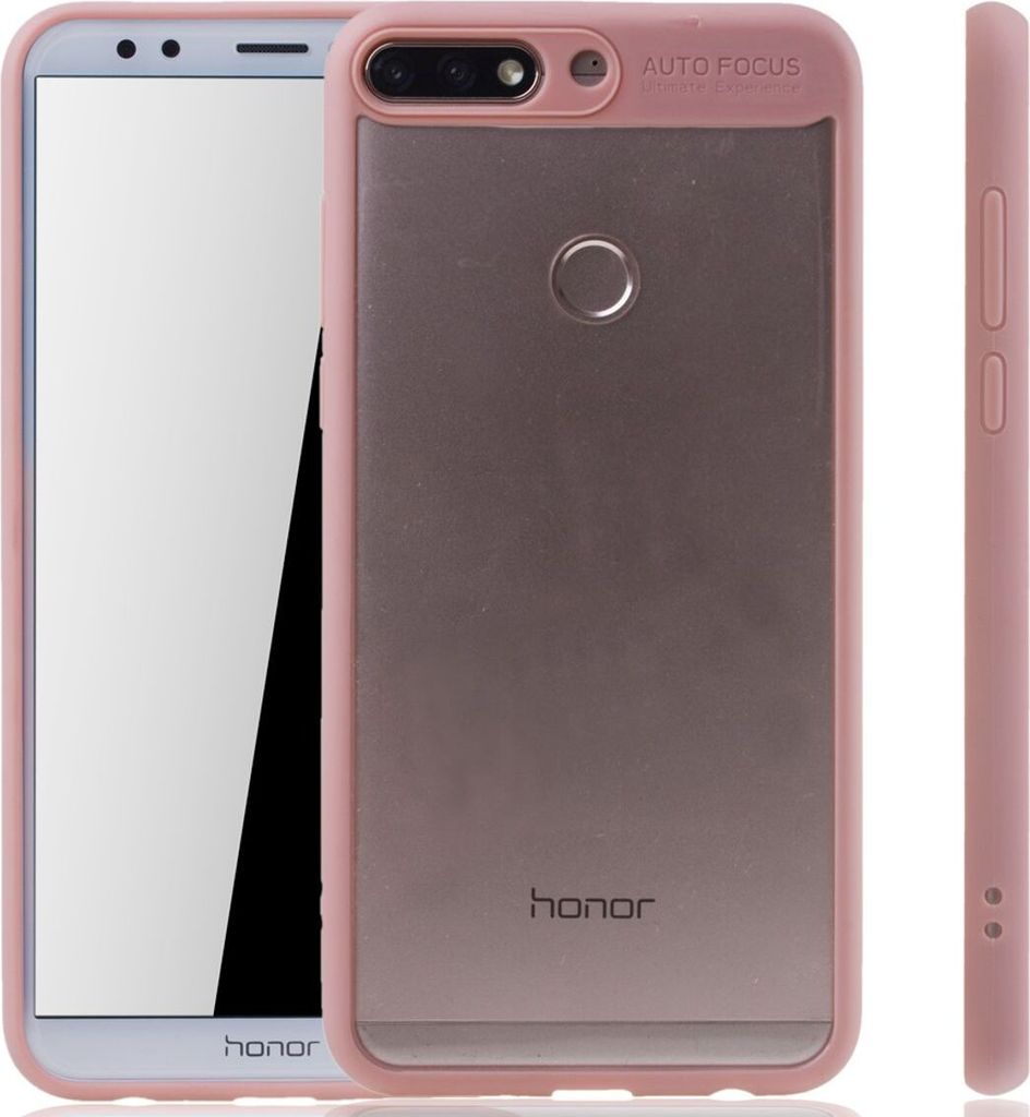 Ultra Slim Case für Huawei Honor 7c Handyhülle Schutz Cover Rose