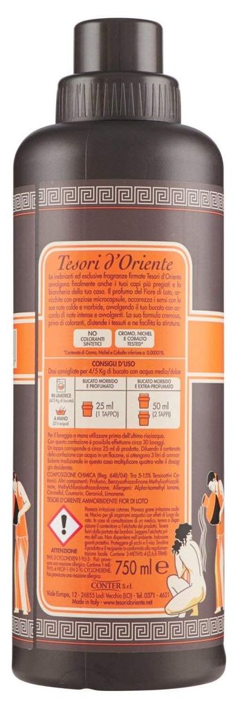Tesori d 'Oriente Fior Di Loto 750ml Fabric Softener (30 WASHES) Weichspüler