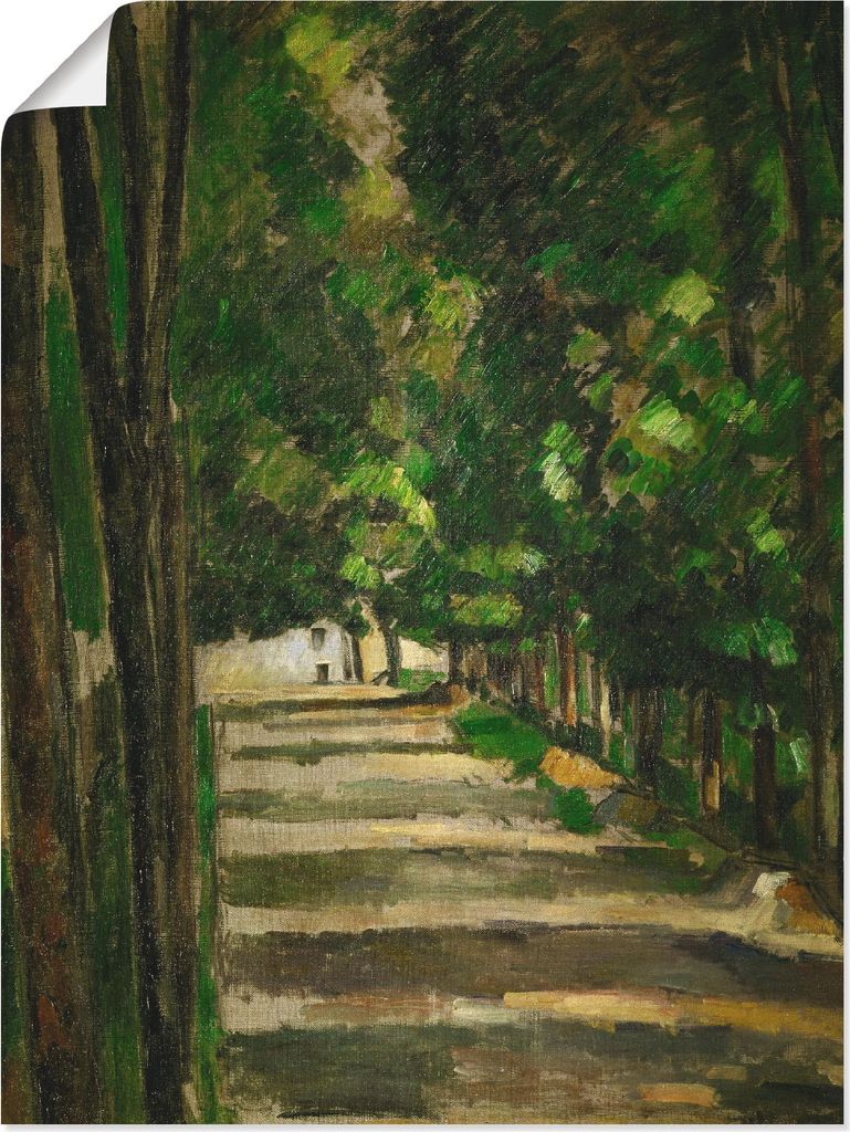 ARTland Poster Allee Größe: 60x80 cm