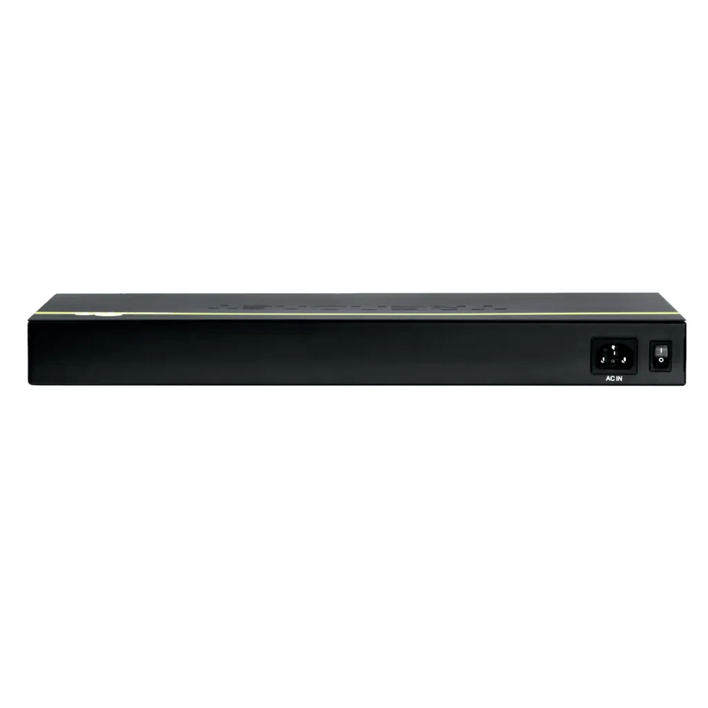 Switch Réseau 24 Ports Gigabit Rackable 19" pour Infrastructure Métal