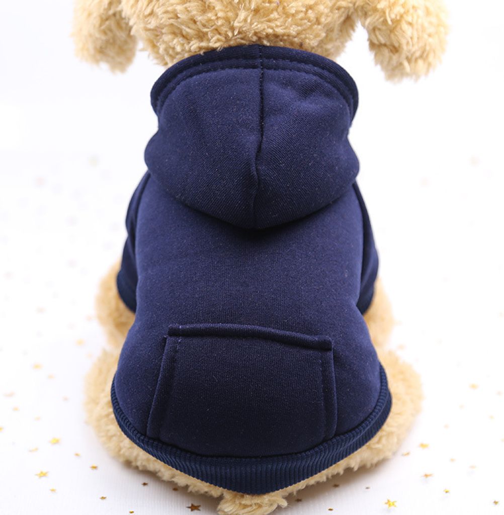 Hunde Hoodie Baumwolle, Hundemantel, Haustier Hund Warm, Mit Kapuze Hund Pullover Haustier Kleidung Hund Katze Kleidung, Hundekleidung Winter, 2XL,...