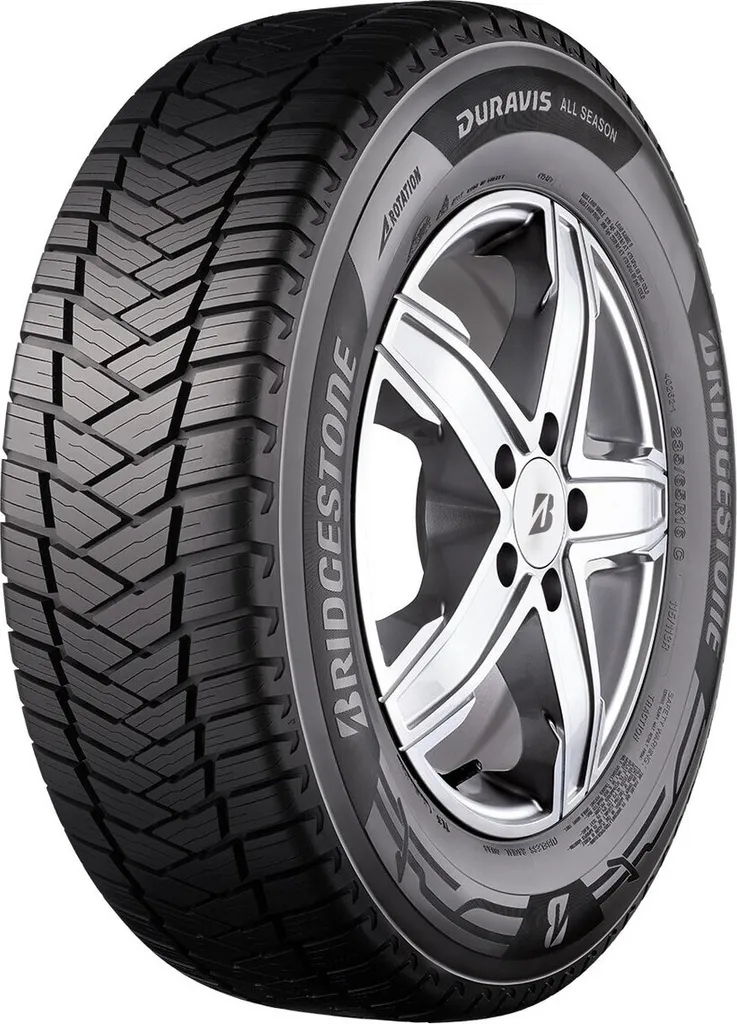 Pneu Camionnette Bridgestone Duravis All Season 215/75 R16C Toutes Saisons