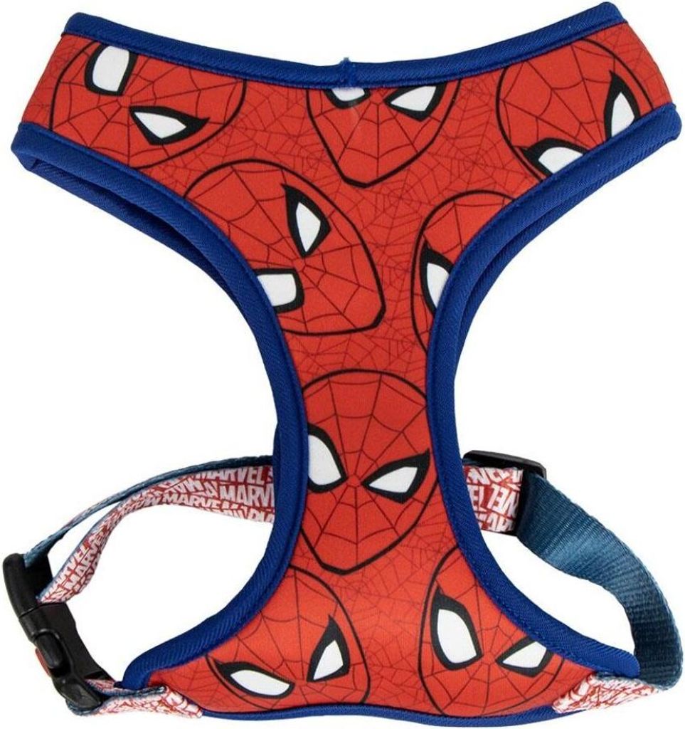 MARVEL Spiderman Hundegeschirr M/L Verstellbar & bequem für Hunde