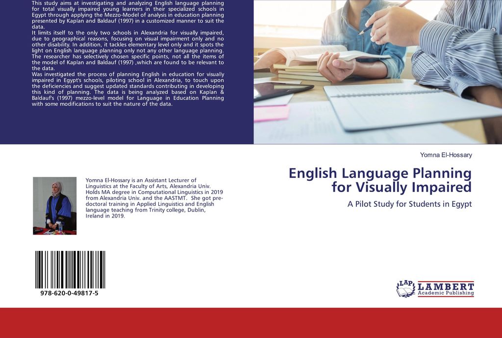 English Language Planning for Visually Impaired